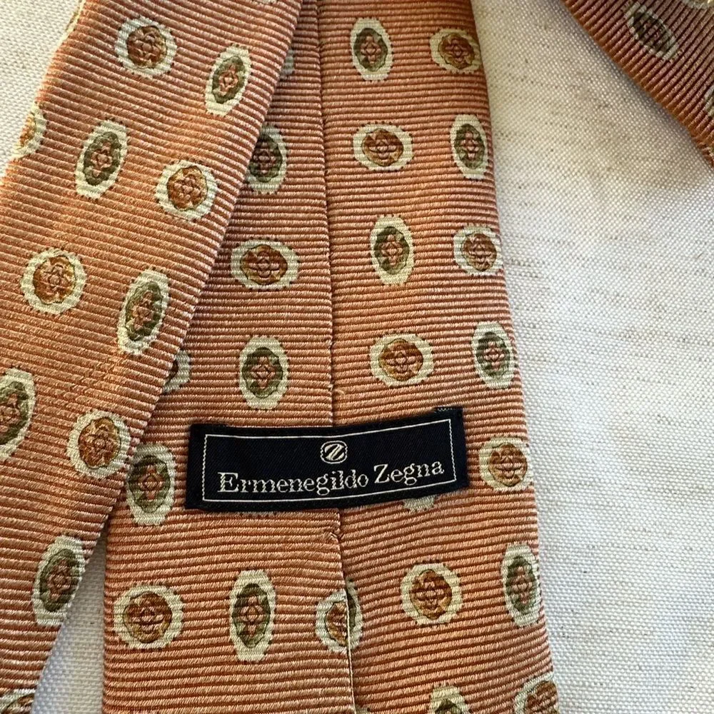 Ermenegildo Zegna Silk Men’s Necktie